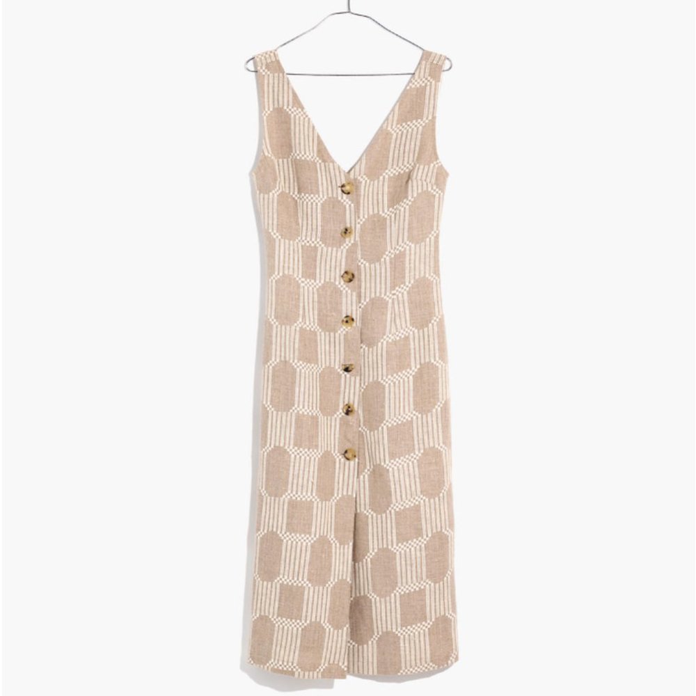 Paloma Wool Mafer Linen Dress - Tan, EU 36 or US 2